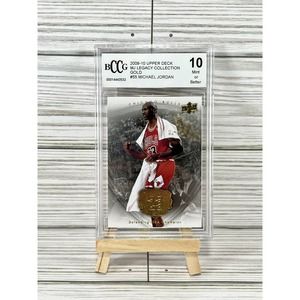 2009-10 MICHAEL JORDAN Legacy Collection GOLD Card # 55